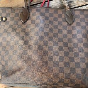 Louis Vuitton Red Interior Lining